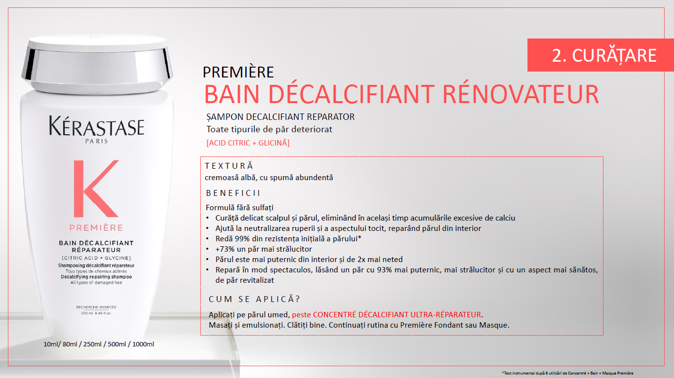 Sampon par deteriorat Kerastase Premiere Bain Decalcifiant 250ml