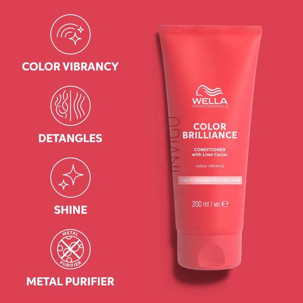 Balsam par fin/normal vopsit Wella Invigo Brilliance 200ml