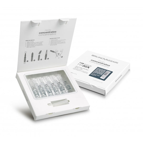 Fiole cu Acid Hialuronic 4D + B5 Bruno Vassari 4D Hyaluronic Acid + B5 6x2ml