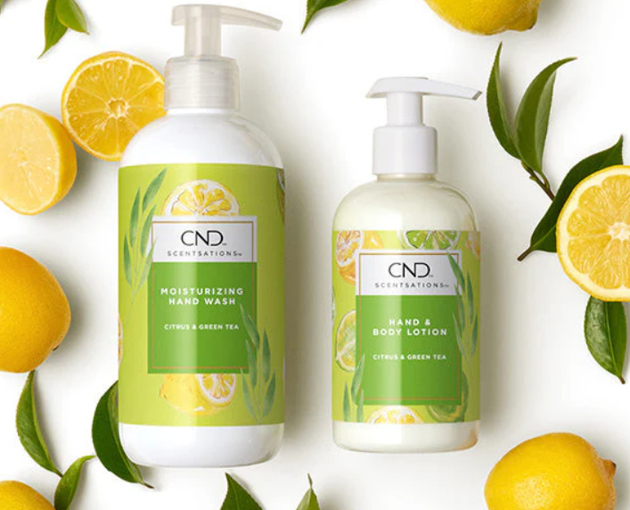 Lotiune hidratanta CND Scentsations Citrus & Green Tea 917 ml