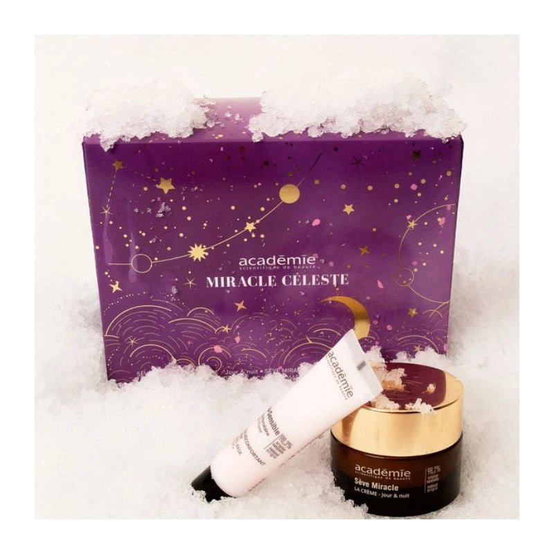 Set anti-age si revitalizare Academie Coffret Miracle Celeste 50+30 ml