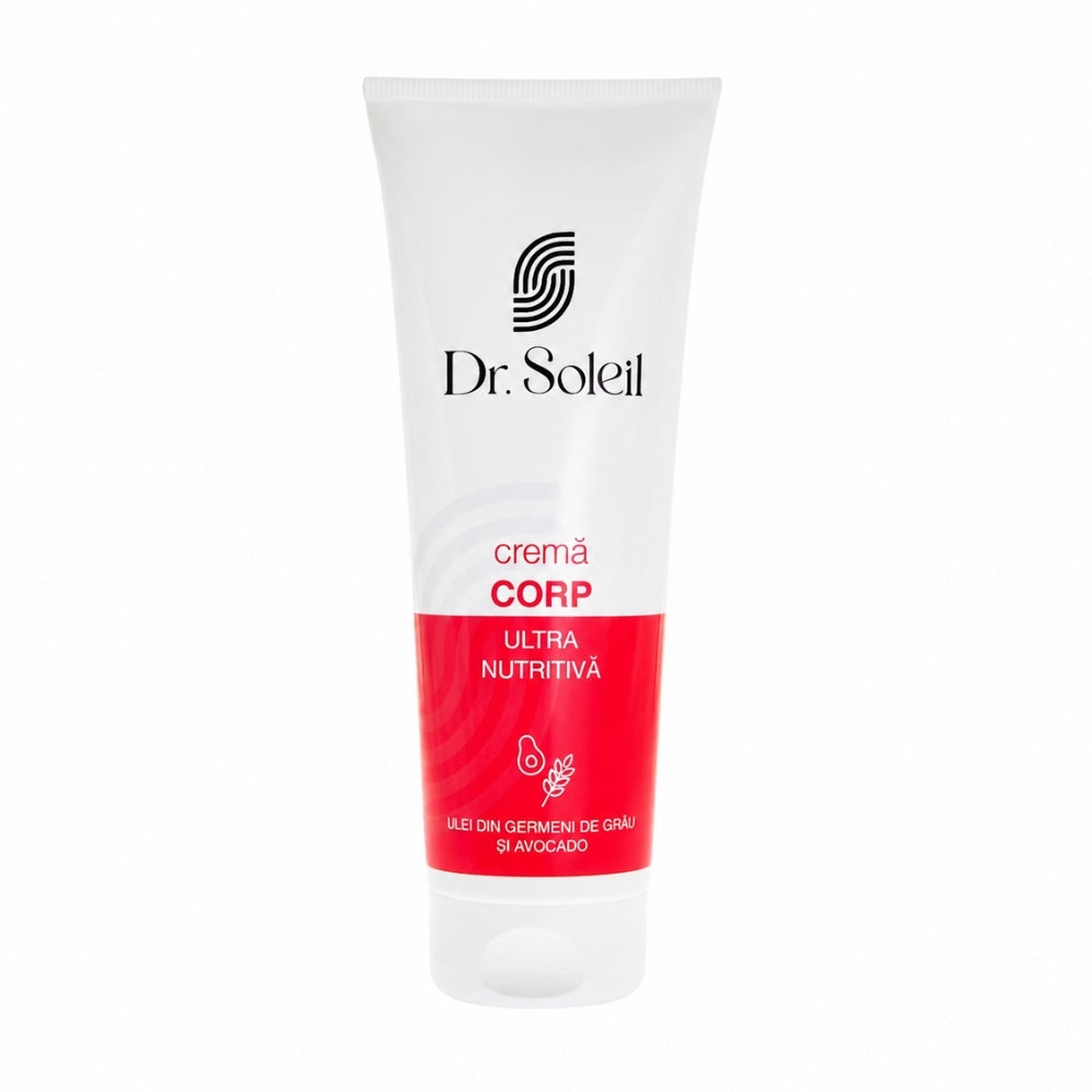 Crema corp ultra nutritiva cu Germeni de Grau si Avocado, 250 ml, Dr. Soleil