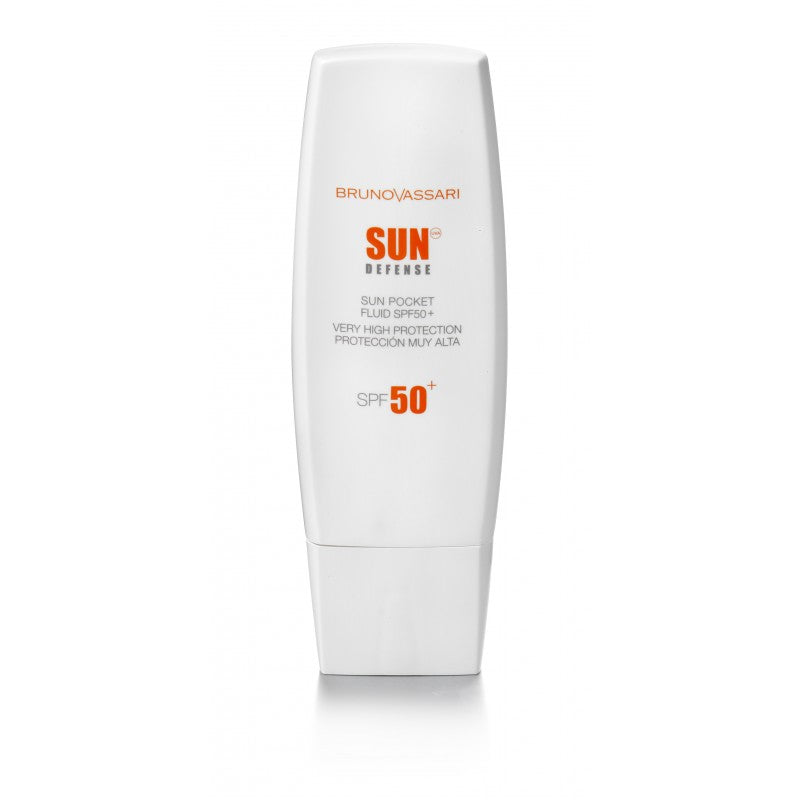 Crema fluida pentru Protectie Solara Bruno Vassari Sun Pocket Fluid SPF50+ 50ml
