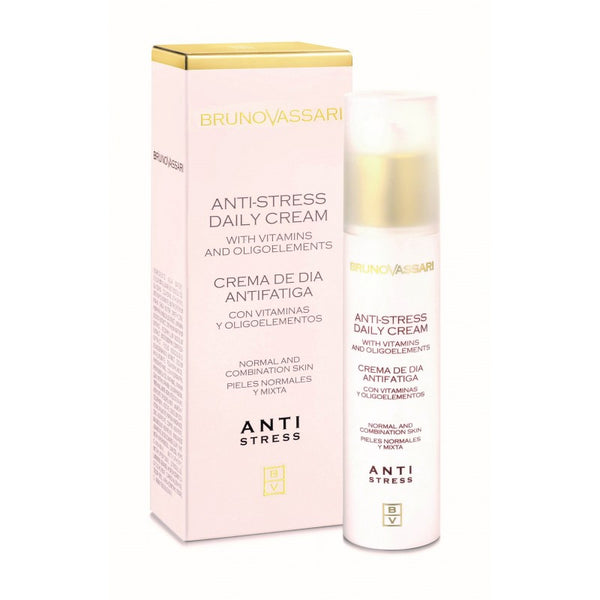 Crema de zi Anti-Oboseala pentru ten normal si mixt Bruno Vassari Anti-Stress Daily Cream 50ml