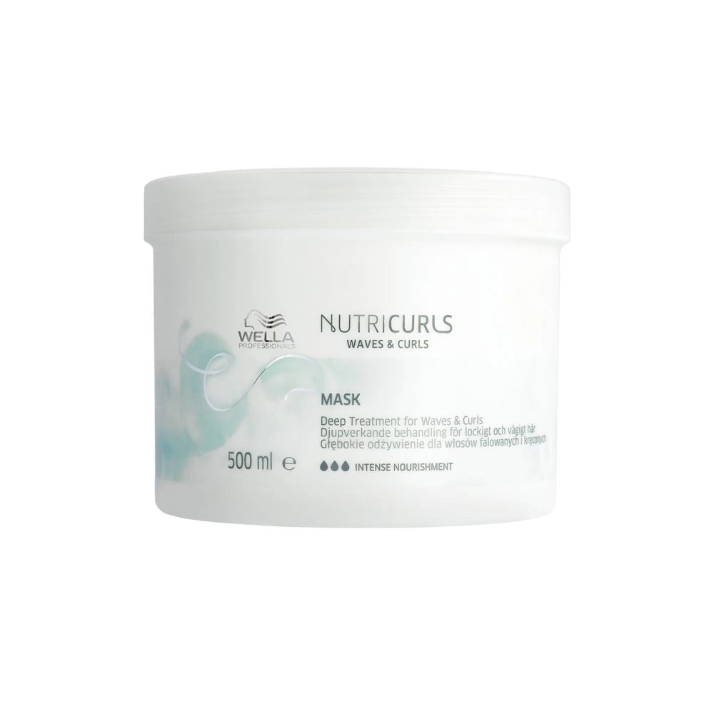 Masca Par Cret/Ondulat Wella Nutricurls Waves & Curls Mask 500ml