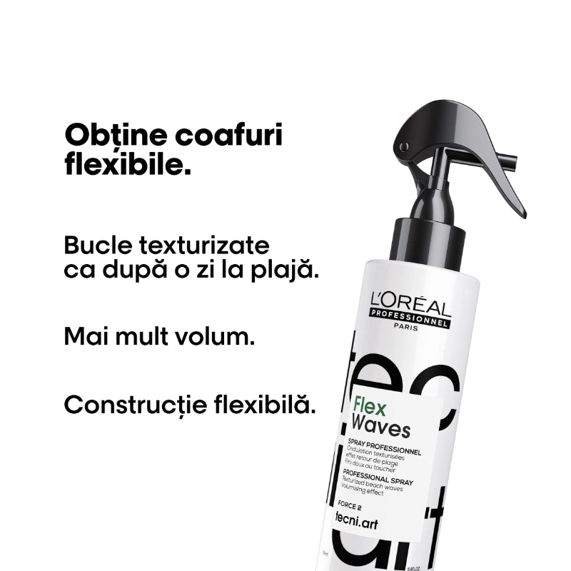 Spray fixativ L’Oréal Professionnel TecniArt Flex Pli 190ml