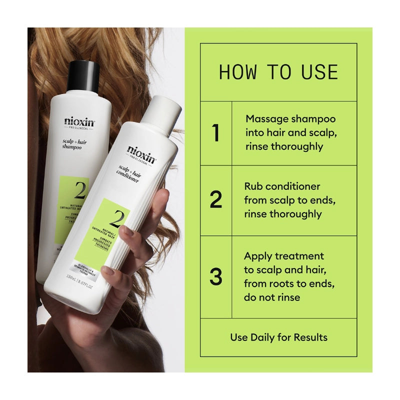 Set Nioxin Sys2 Kit 300+300+100ml