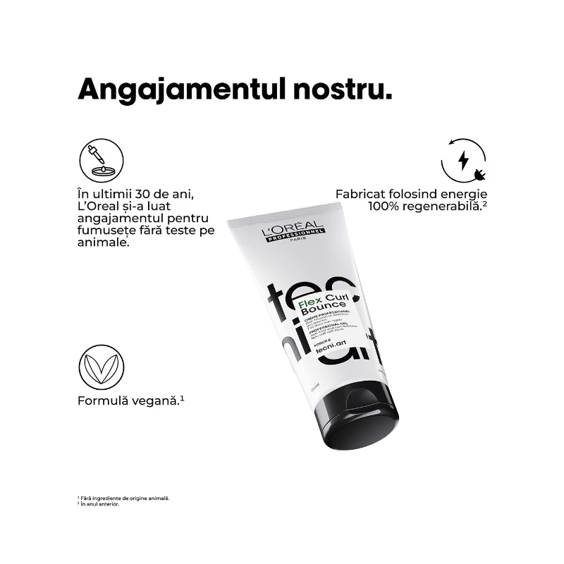 L'Oreal Professionnel Tecni Art Flex Curl Bounce - Crema Styling pentru Par Cret 200ml