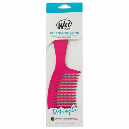Pieptene de par Wet Brush Detangling Comb Pink