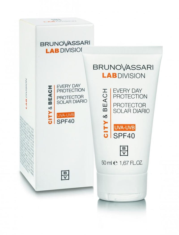 Crema-gel cu factor de protectie ridicat City&Beach SPF 40 Bruno Vassari 50ml