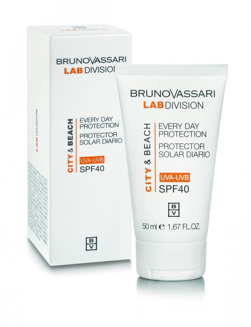 Crema-gel cu factor de protectie ridicat City&Beach SPF 40 Bruno Vassari 50ml