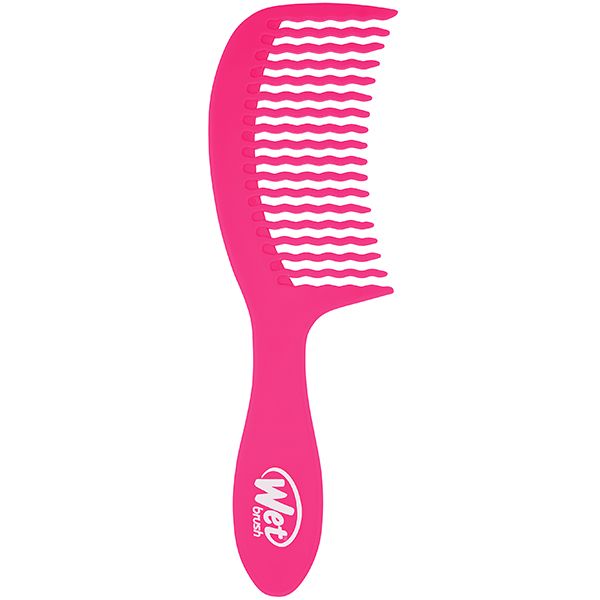 Pieptene de par Wet Brush Detangling Comb Pink