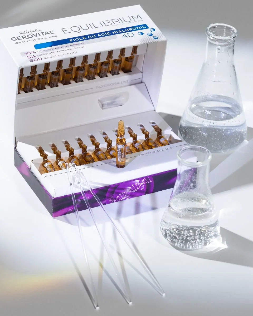 GEROVITAL H3 EQUILIBRIUM - fiole cu acid hialuronic