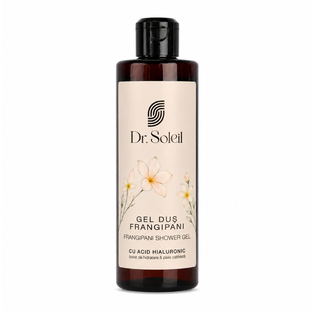 Gel dus cu Frangipani si Acid Hialuronic, 260 ml, Dr. Soleil