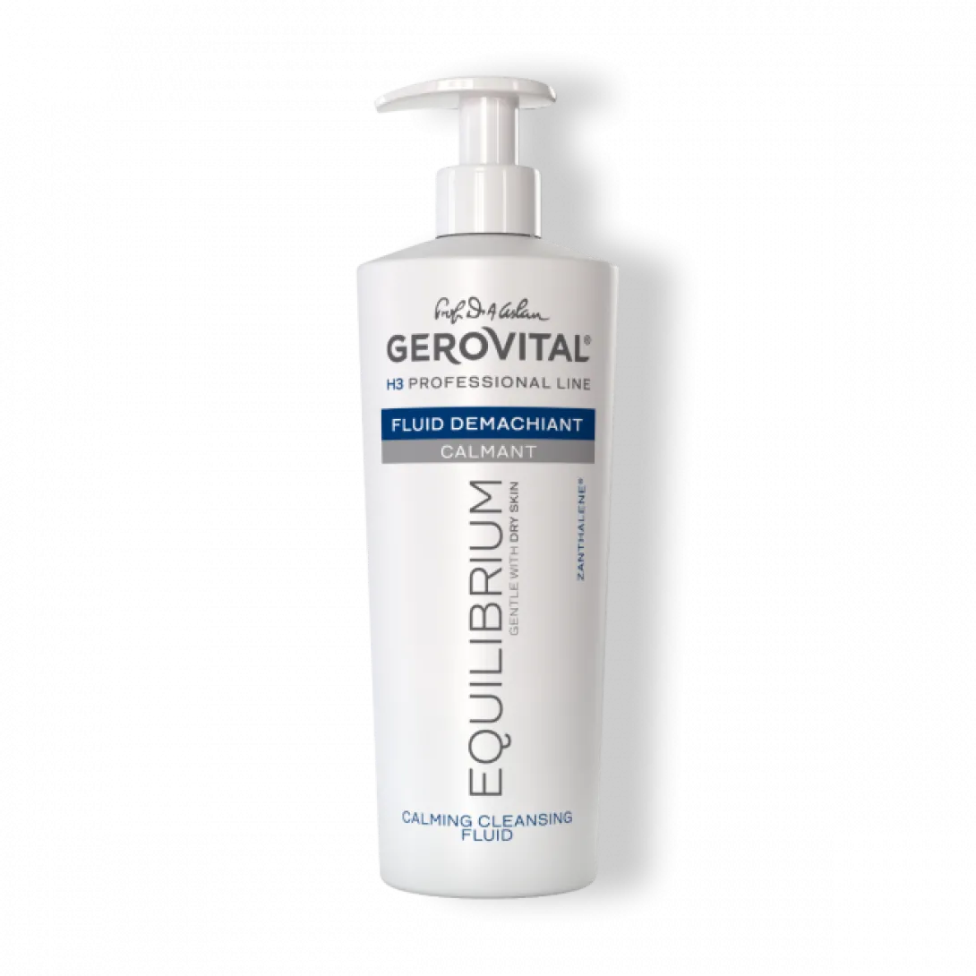 Fluid demachiant calmant Gerovital Equilibrium 500 ml