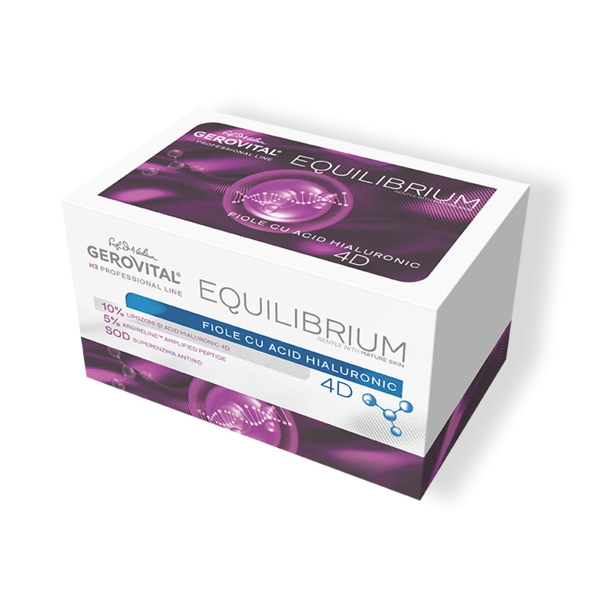 GEROVITAL H3 EQUILIBRIUM - fiole cu acid hialuronic