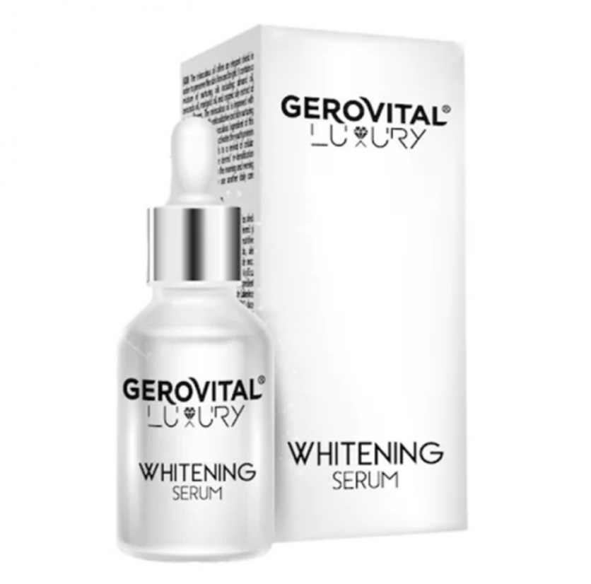 Ser pentru albire Gerovital Luxury Whitening Serum 30ml