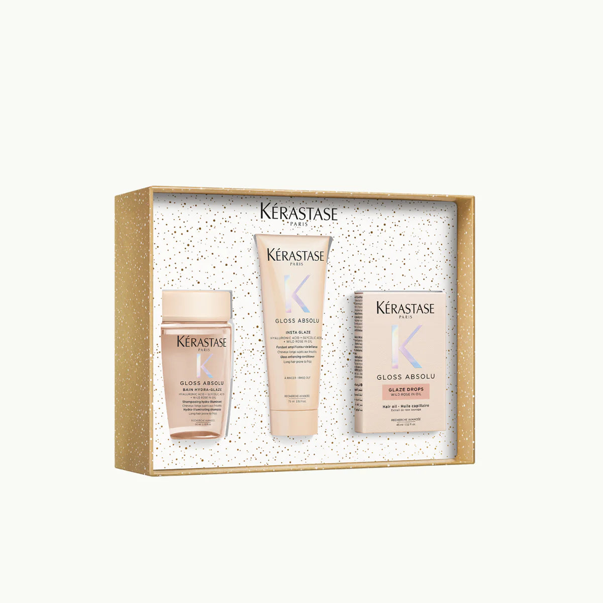 Kérastase Gloss Absolu Oil Holidays 2025 - Set Pentru Stralucirea si Netezirea Parului