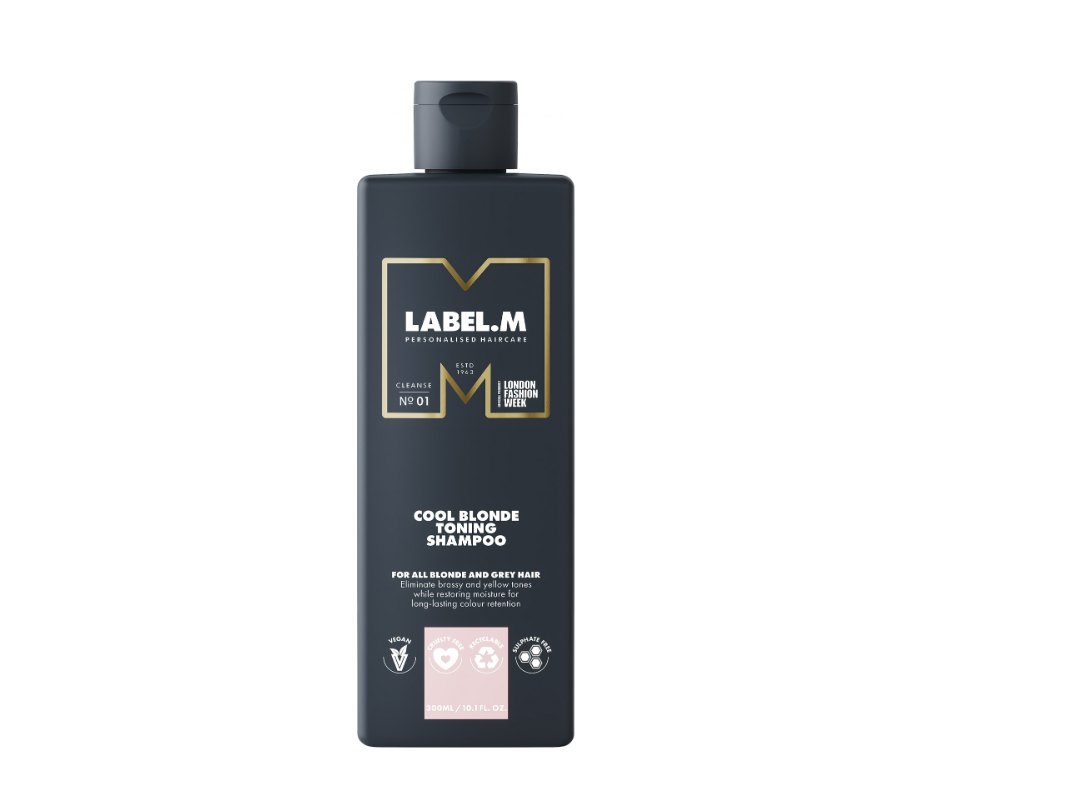Sampon pentru par blond Label.M Cool Blonde Toning Shampoo 300ml