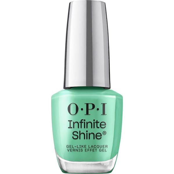 Lac de unghii cu efect de gel OPI Infinite Shine, The New OPIcons Collection, Big Apple Green, 15 ml