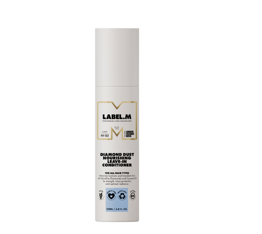 Balsam fara clatire cu particule de Diamant Label.M Diamond Dust Leave-In Conditioner 150ml