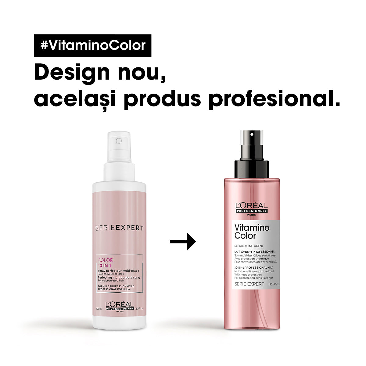 Spray de par 10in1 L’Oréal Professionnel Serie Expert Vitamino Color Resveratrol 190ml