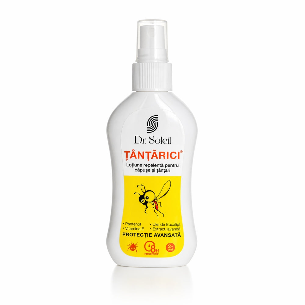 Lotiune repelenta pentru capuse si tantari Tantarici, 100 ml, Dr. Soleil