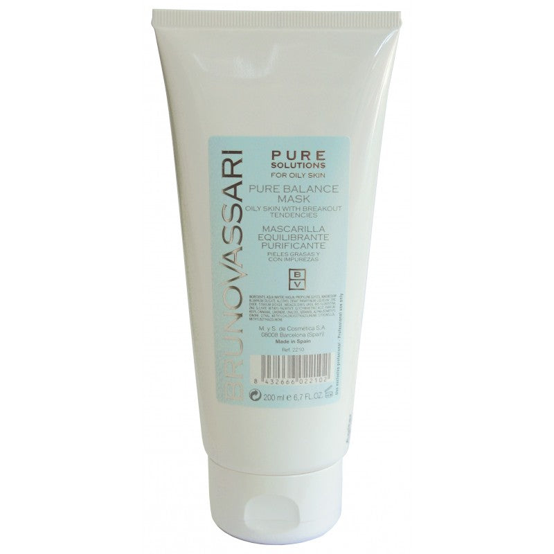 Masca Purificatoare Absorbanta pentru Ten Gras/Uleios Bruno Vassari Balance Mask Pure Solution 200ml