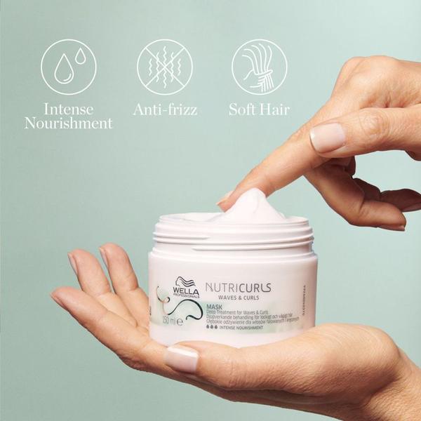 Masca Par Cret/Ondulat Wella Nutricurls Waves & Curls Mask 150ml
