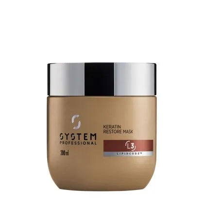 Masca pentru par degradat System Professional LuxeOil Keratin Intense L3I 200 ml