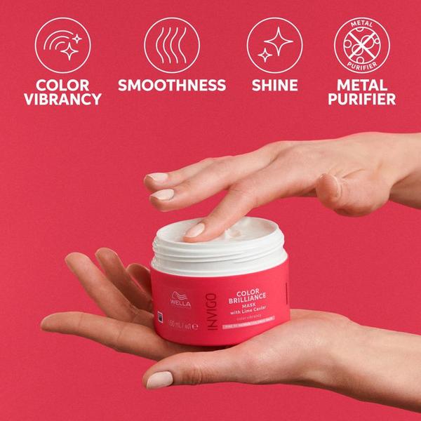Masca par aspru vopsit Wella Invigo Brilliance 500ml