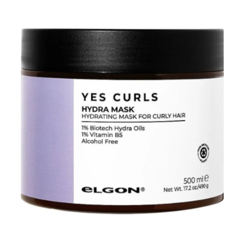 Masca par cret Elgon Yes Curls Hydra Mask 500ml