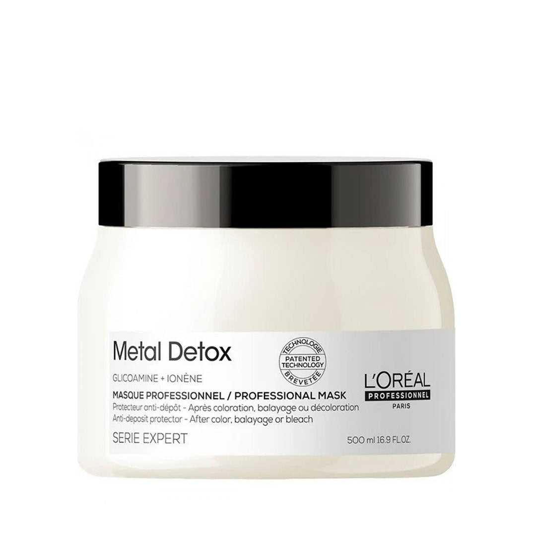 Masca de par cu sistem de protectie anti-depunere a metalelor L’Oréal Professionnel Serie Expert Metal Detox 500ml
