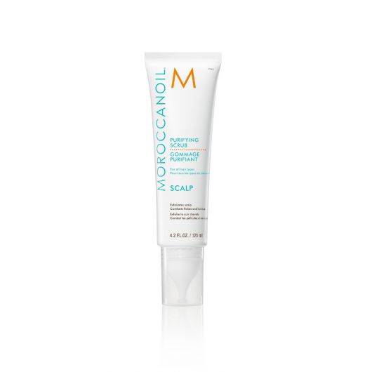 Scrub detoxifiant pentru scalp Moroccanoil Purifying Pre-Wash Scalp Scrub 125 ml