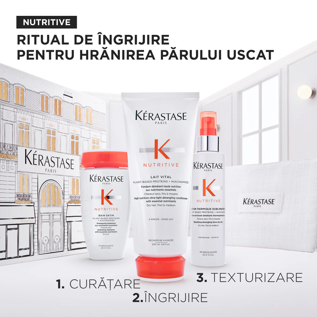Kerastase Nutritive Fondant Holidays 2025 - Set Pentru Par Uscat