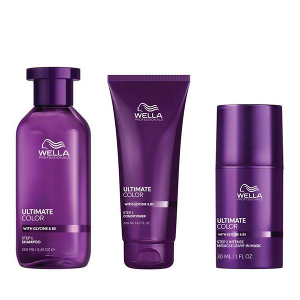 Set Wella Professionals Ultimate Color – Șampon 250 ml, Balsam 200 ml și Mască Leave-in 30 ml