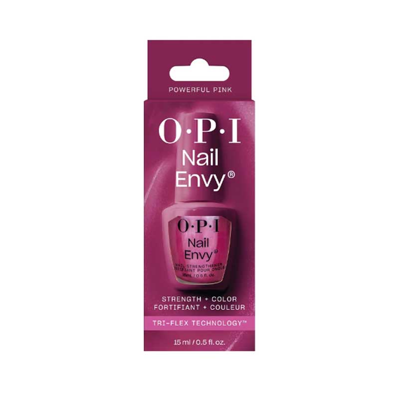 Tratament intarire unghii OPI Nail Envy - Powerful Pink 15ml