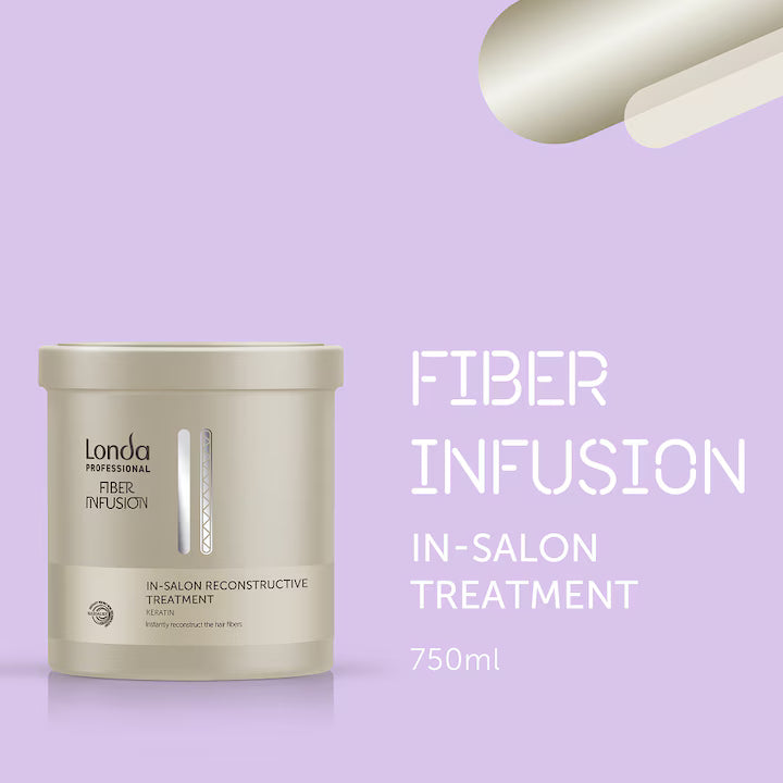 Tratament reconstructiv cu cheratina Londa Fiber Infusion Tratament 750 ml