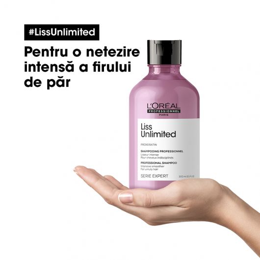 Sampon pentru netezire L'Oréal Professionnel Serie Expert Liss Unlimited 300ml