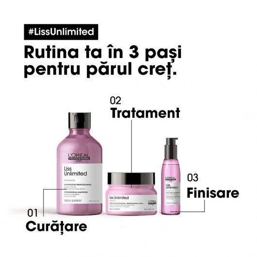 Masca pentru netezire L'Oréal Professionnel Serie Expert Liss Unlimited 250ml