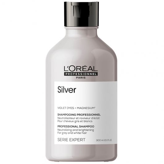 Sampon pentru par carunt sau alb L’Oréal Professionnel Serie Expert Silver 300ml