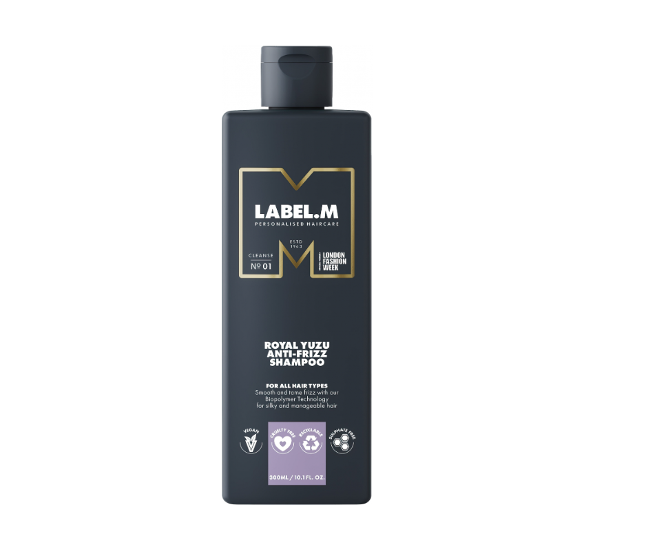 Sampon Anti-Electrizare Label.M  ROYAL YUZU ANTI-FRIZZ SHAMPOO 300 ML