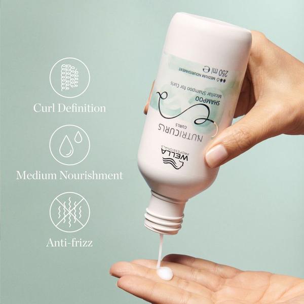 Wella sampon par cret Nutricurls Micellar Shampoo for Curls 250ml