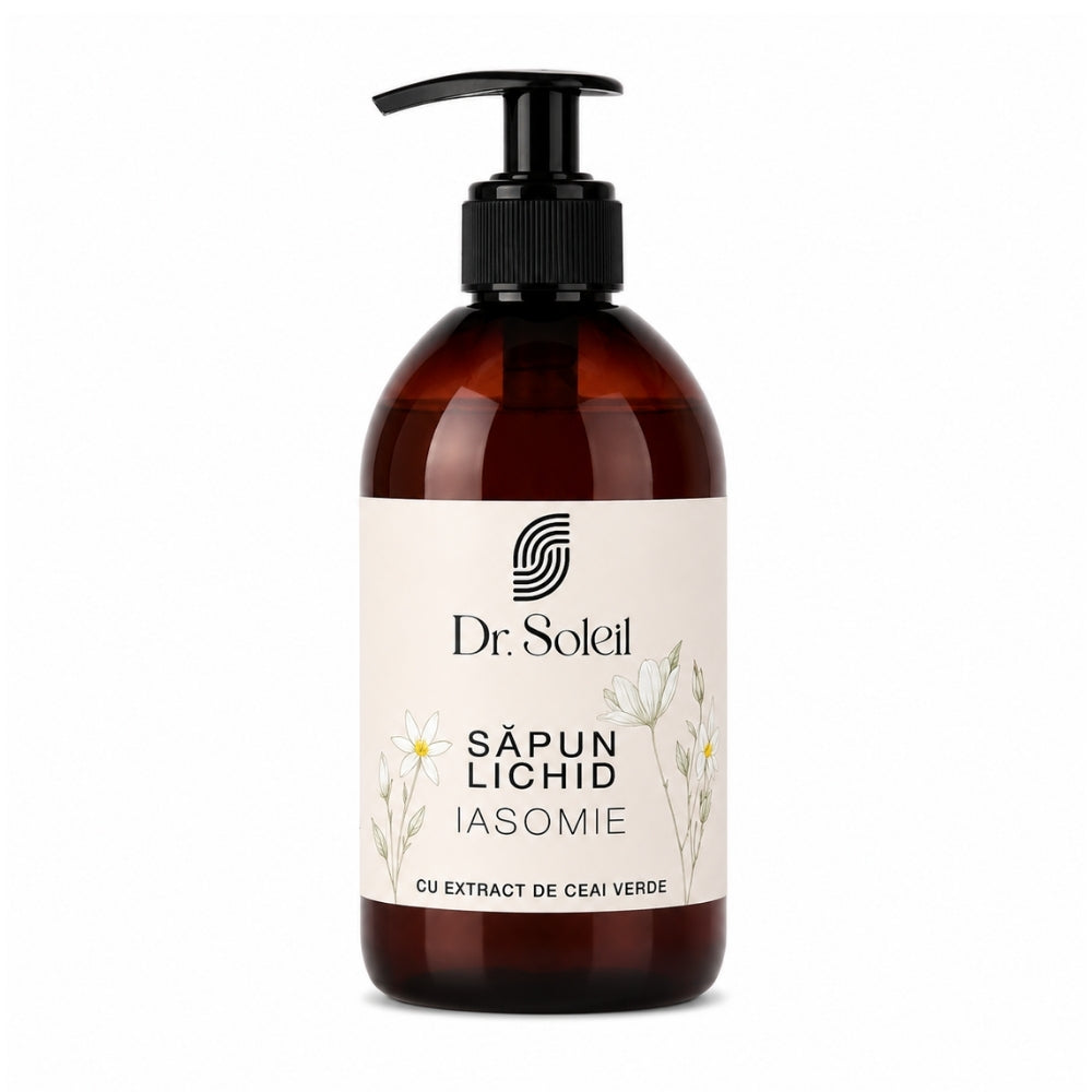 Sapun lichid cu Iasomie si extract de Ceai Verde, 500 ml, Dr. Soleil