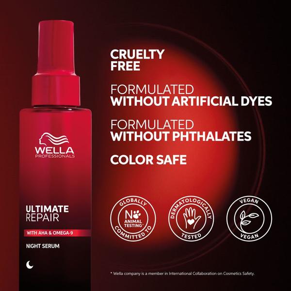 Ser de noapte Wella Ultimate Repair Night Serum 30ml