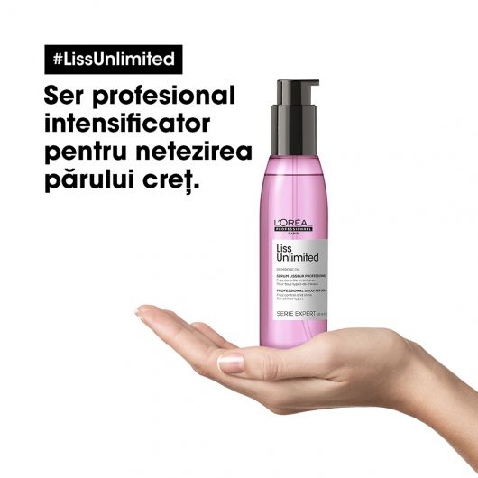 Ser pentru stralucire L'Oréal Professionnel Serie Expert Liss Unlimited 125ml