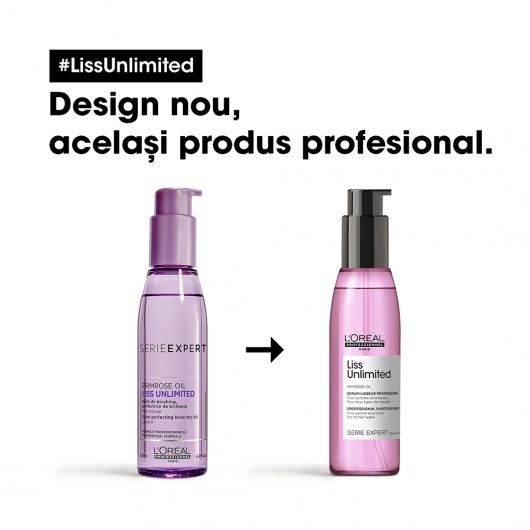 Ser pentru stralucire L'Oréal Professionnel Serie Expert Liss Unlimited 125ml